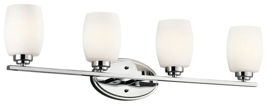 Eileen 4-Light Bath Vanity in Chrome
