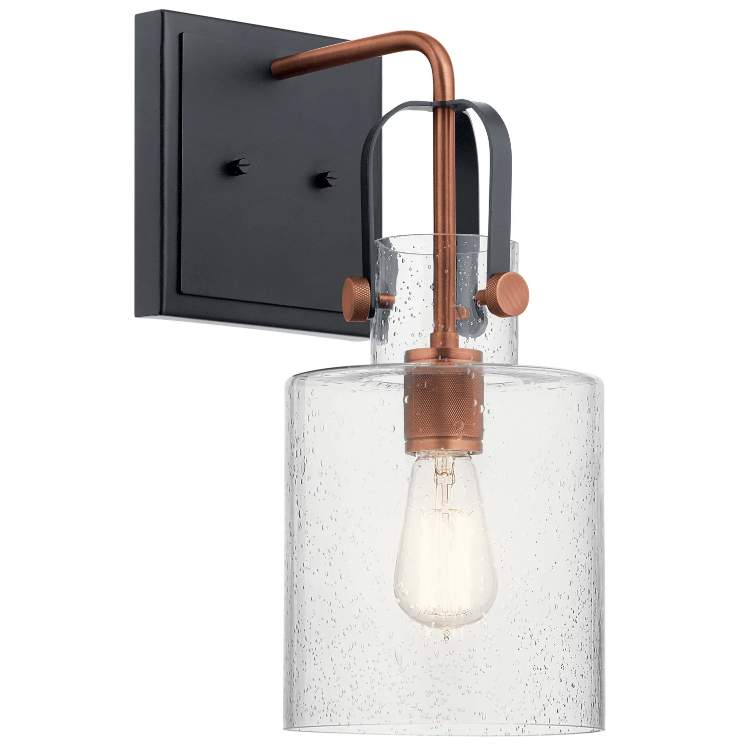 Kitner One Light Wall Sconce in Antique Copper