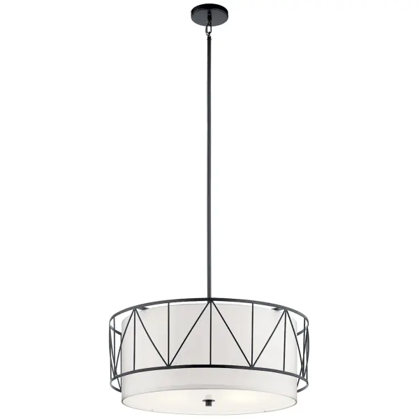 Birkleigh 4-Light Drum Pendant - Image 2