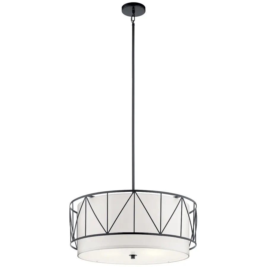 Birkleigh 4-Light Drum Pendant - Image 2
