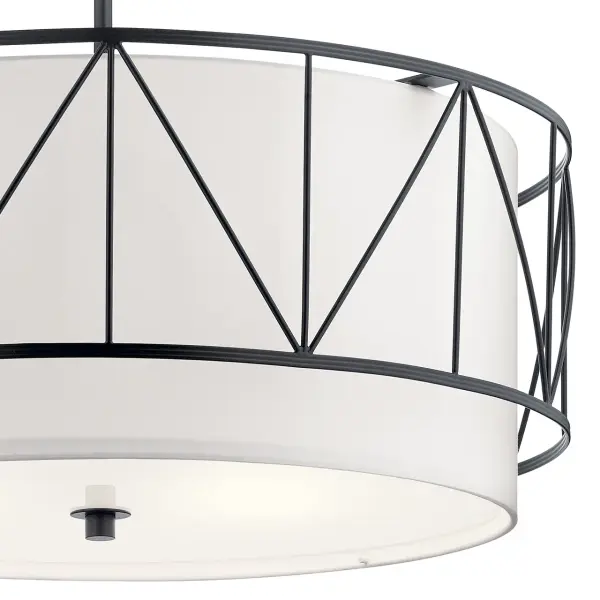 Birkleigh 4-Light Drum Pendant - Image 3