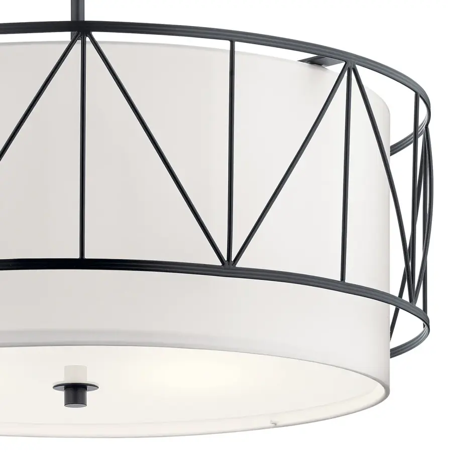 Birkleigh 4-Light Drum Pendant - Image 3
