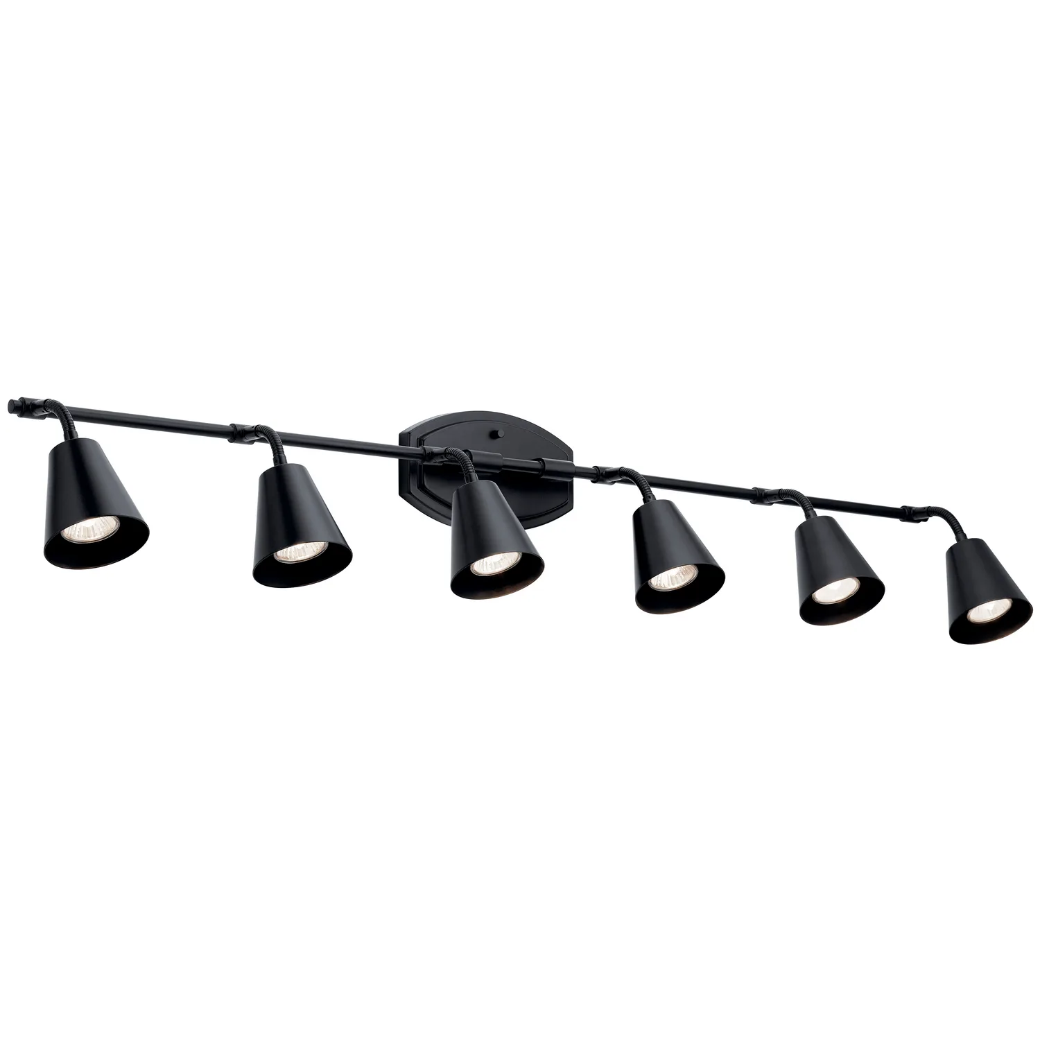 Sylvia 6-Light Track Rail Light in Black