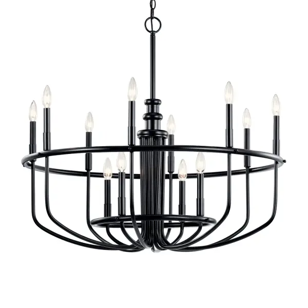 Capitol Hill 12-Light Multi-Tier Chandelier - Image 1