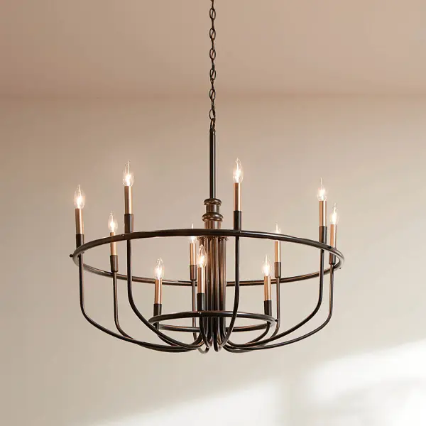 Capitol Hill 12-Light Multi-Tier Chandelier - Image 5