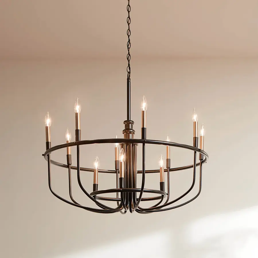 Capitol Hill 12-Light Multi-Tier Chandelier - Image 5