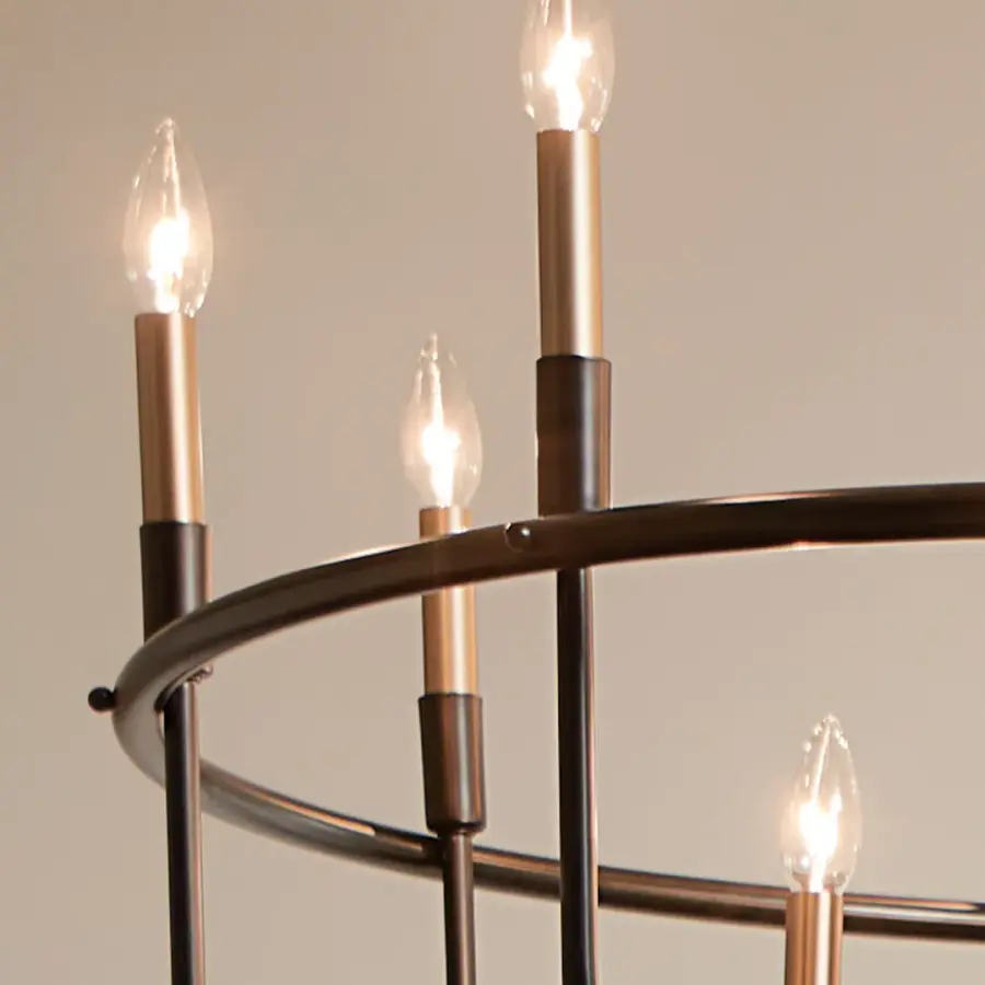 Capitol Hill 12-Light Multi-Tier Chandelier - Image 6