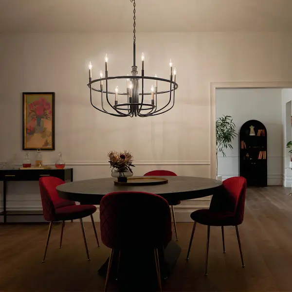 Capitol Hill 12-Light Multi-Tier Chandelier - Image 7