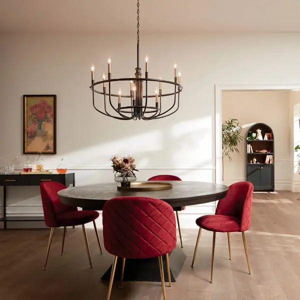 Capitol Hill 12-Light Multi-Tier Chandelier - Image 8