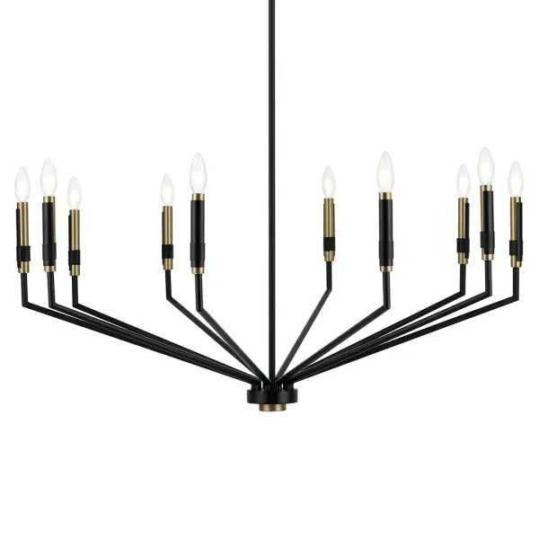 Grand 10-Light Statement Chandelier with Dramatic Scale - Image 5