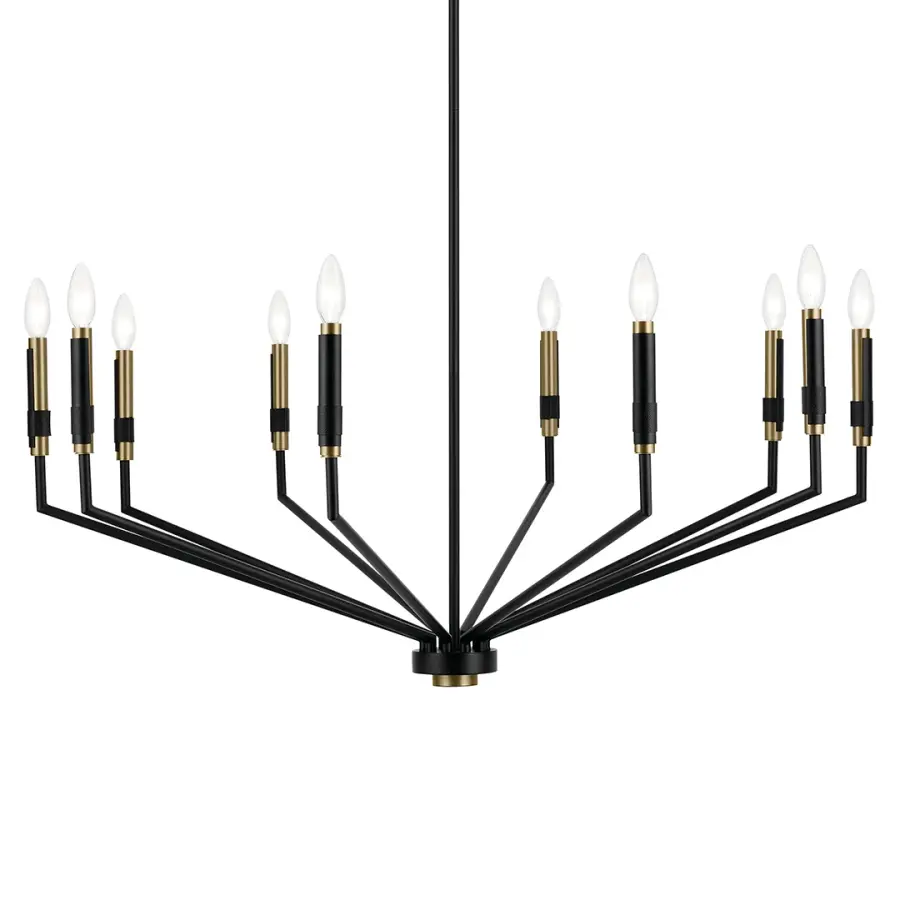 Grand 10-Light Statement Chandelier with Dramatic Scale - Image 5