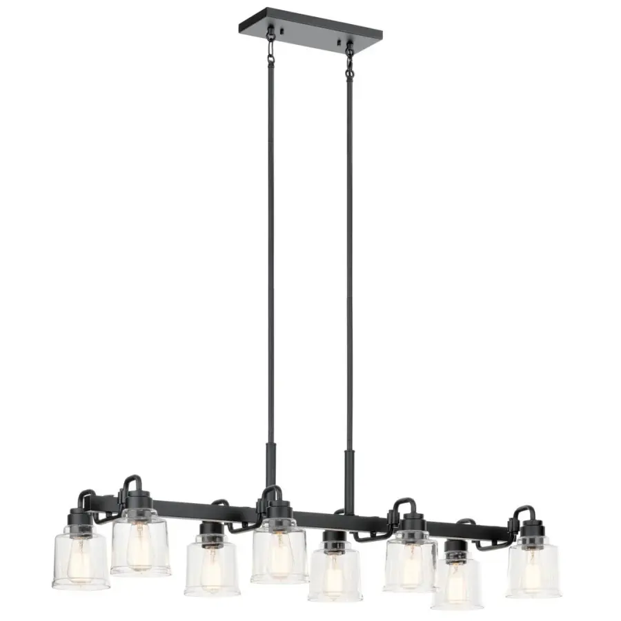 Aivian 8-Light Linear Chandelier - Image 2