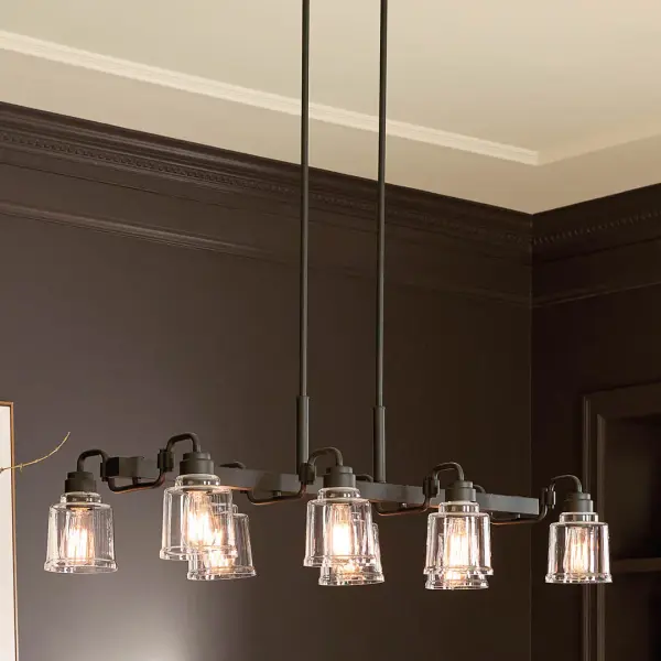 Aivian 8-Light Linear Chandelier - Image 11