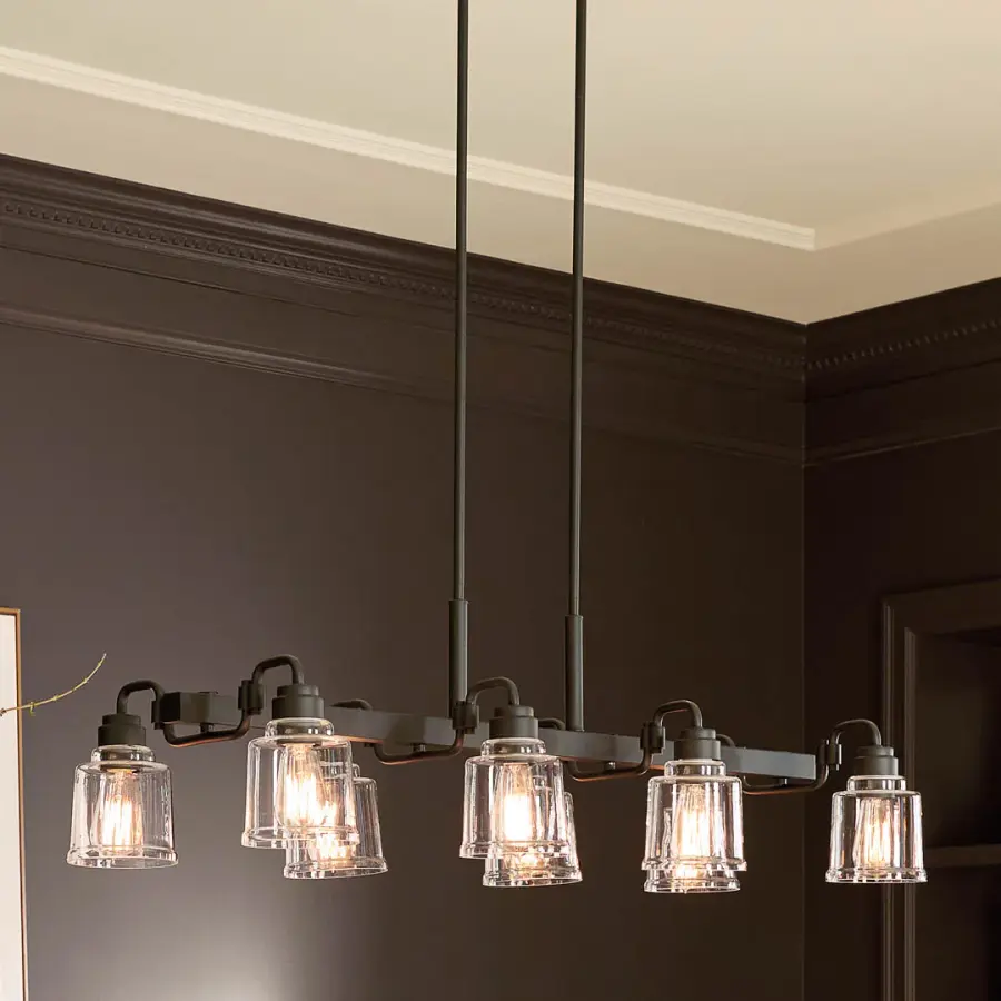 Aivian 8-Light Linear Chandelier - Image 11