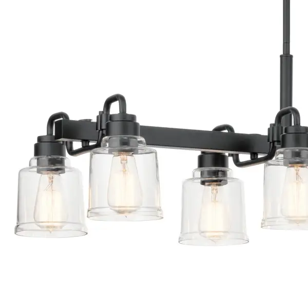 Aivian 8-Light Linear Chandelier - Image 3