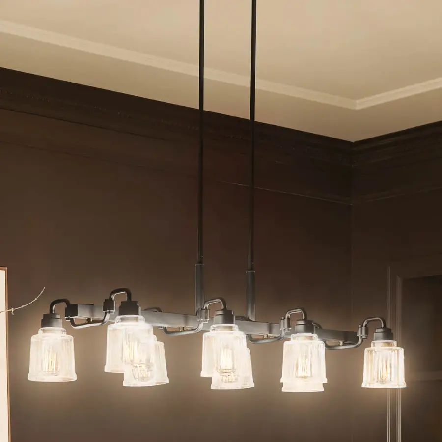 Aivian 8-Light Linear Chandelier - Image 8