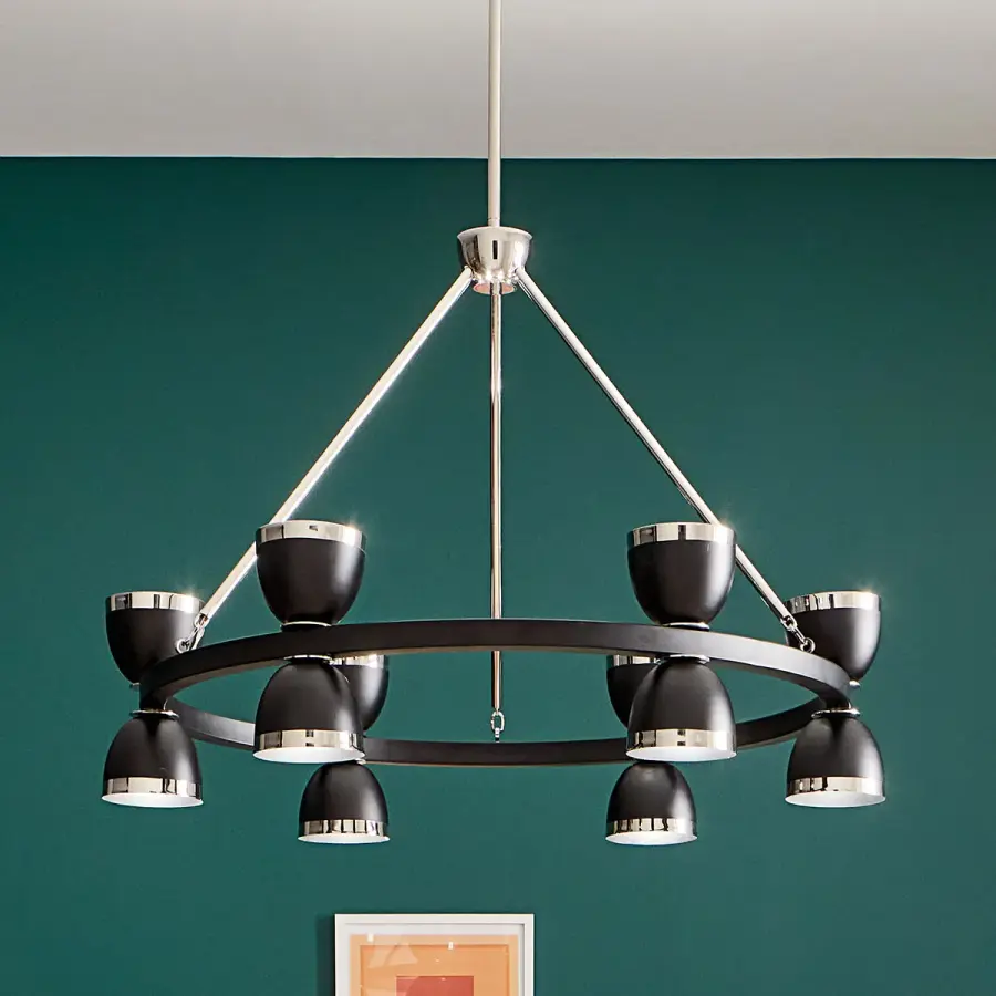 Baland 12-Light Chandelier - Image 4