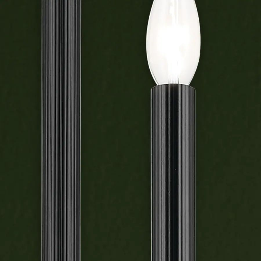 Tolani 4-Light Chandelier in Black - Image 6