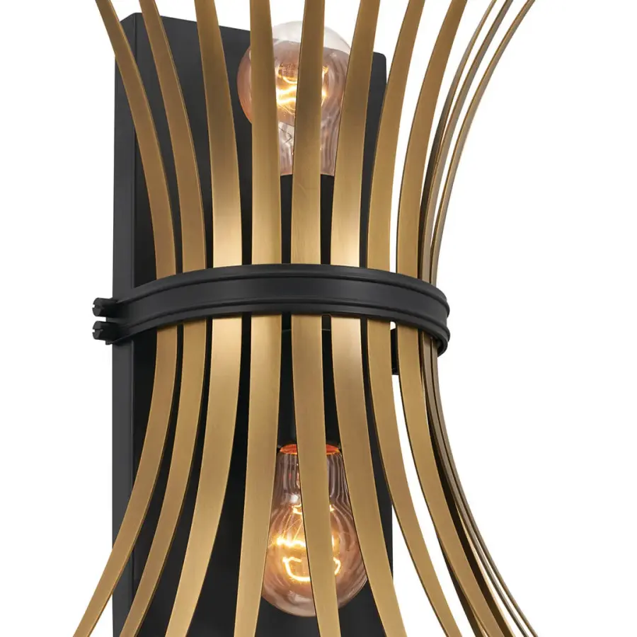 Sophisticated Two-Tone Sconce with Timeless Appeal - Image 2