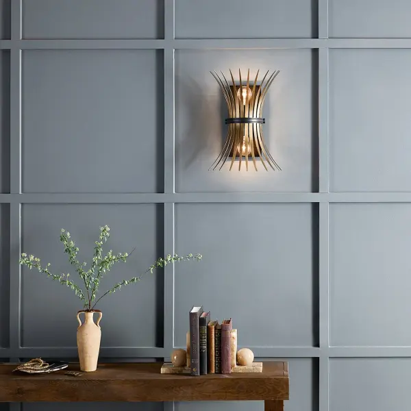 Sophisticated Two-Tone Sconce with Timeless Appeal - Image 6