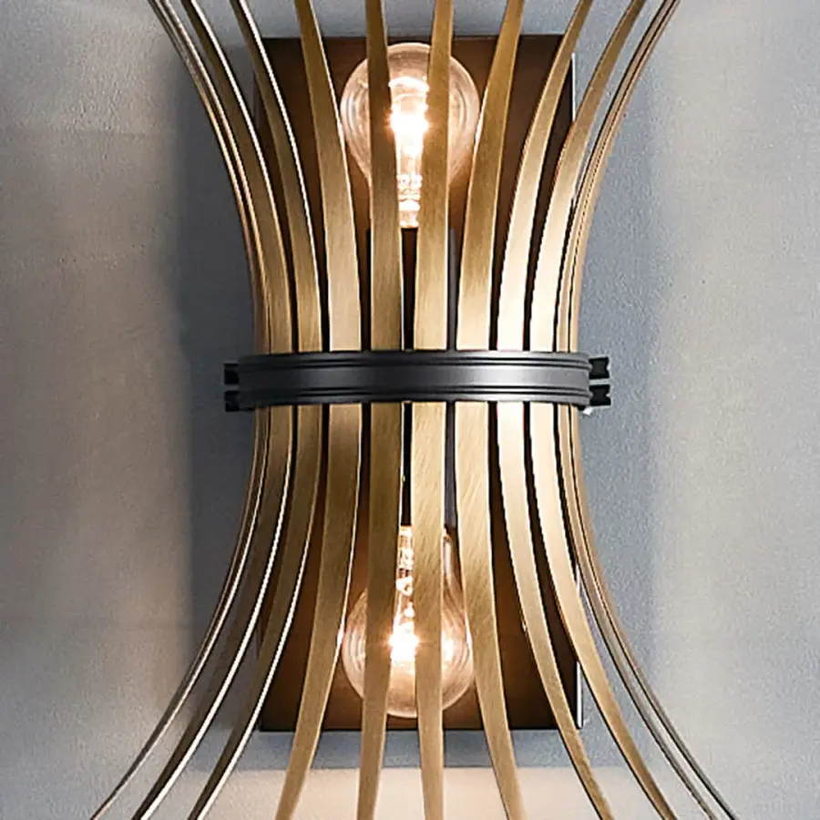 Sophisticated Two-Tone Sconce with Timeless Appeal - Image 7