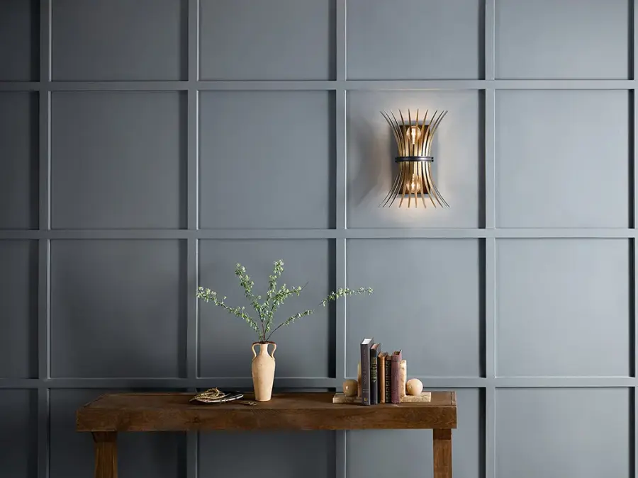 Sophisticated Two-Tone Sconce with Timeless Appeal - Image 9