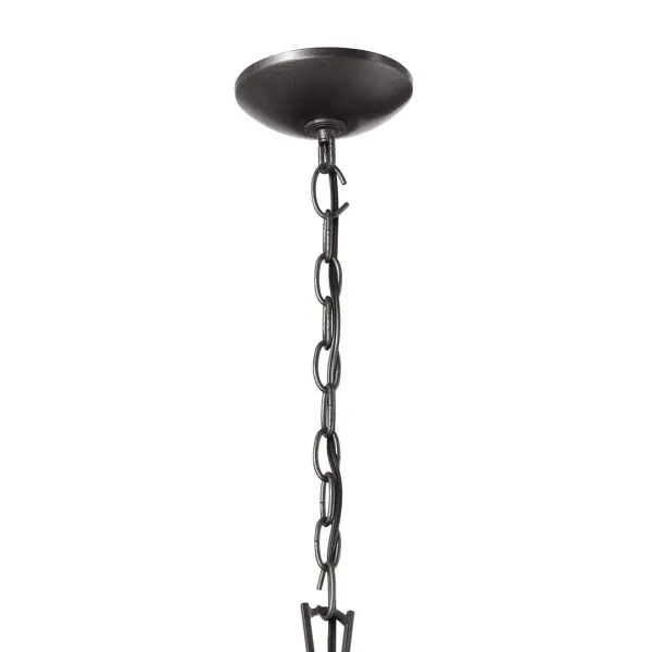 Dame 4-Light Pendant in Anvil Iron - Image 4
