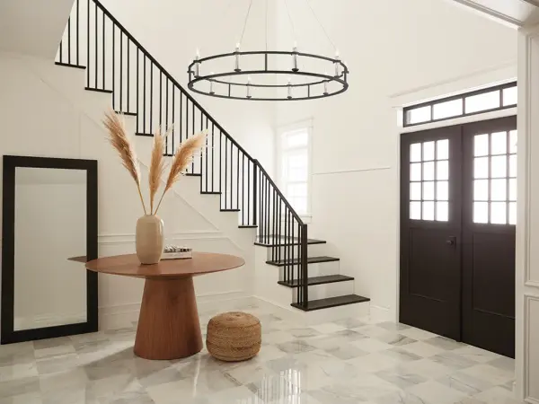 Rosalind 10-Light Chandelier in Black - Image 6