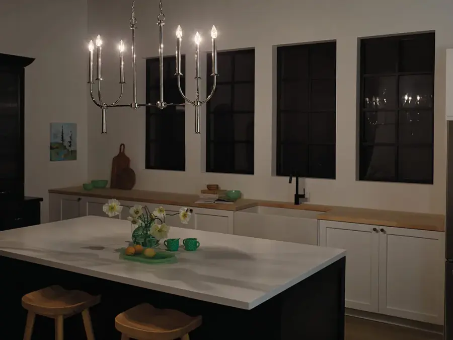 Florence Linear Chandelier - Image 9