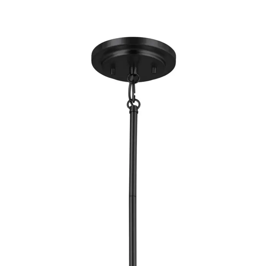 Ali 4-Light Chandelier with Fabric Drum Shade - Image 4