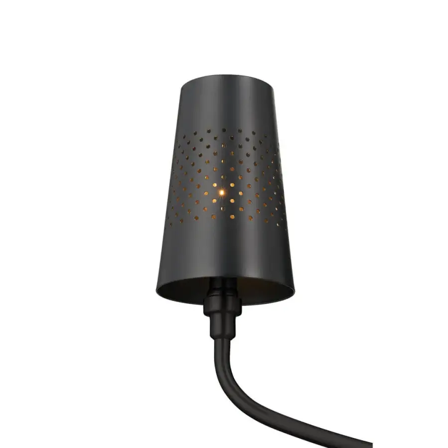 Adeena 6-Light Chandelier in Black - Image 3