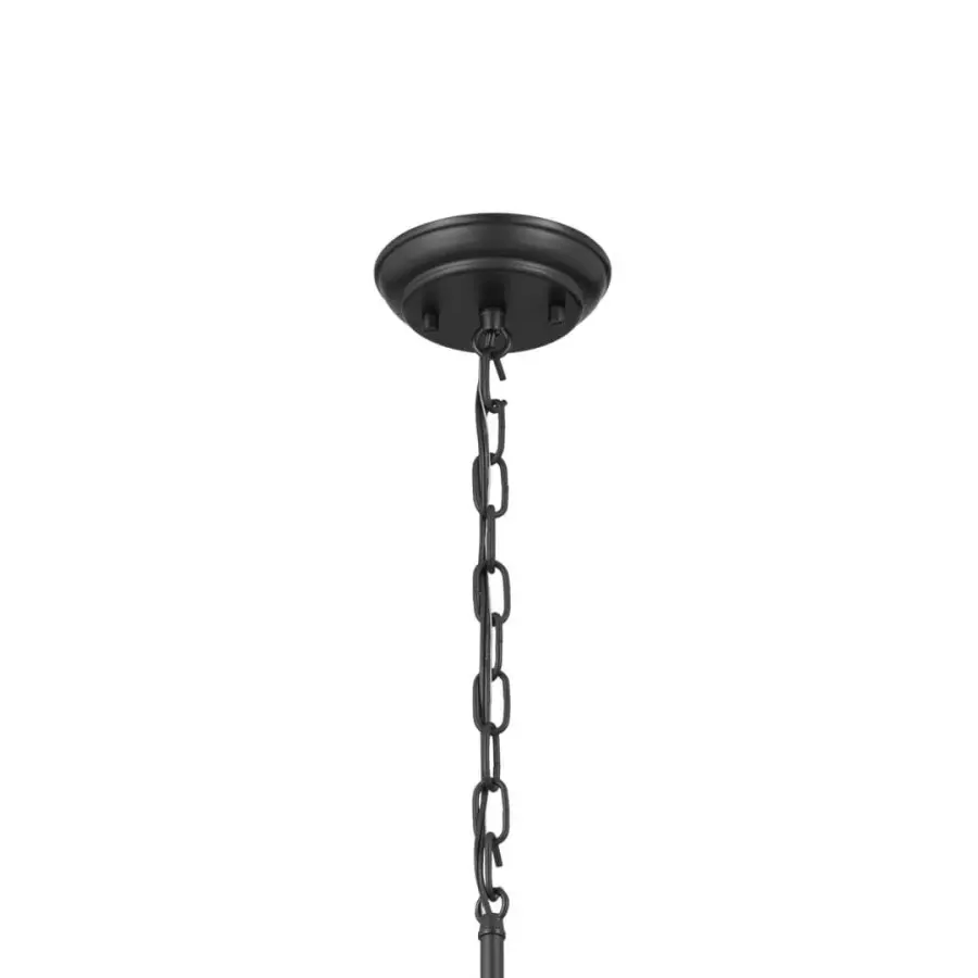 Adeena 6-Light Chandelier in Black - Image 4