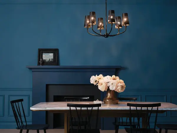Adeena 6-Light Chandelier in Black - Image 8