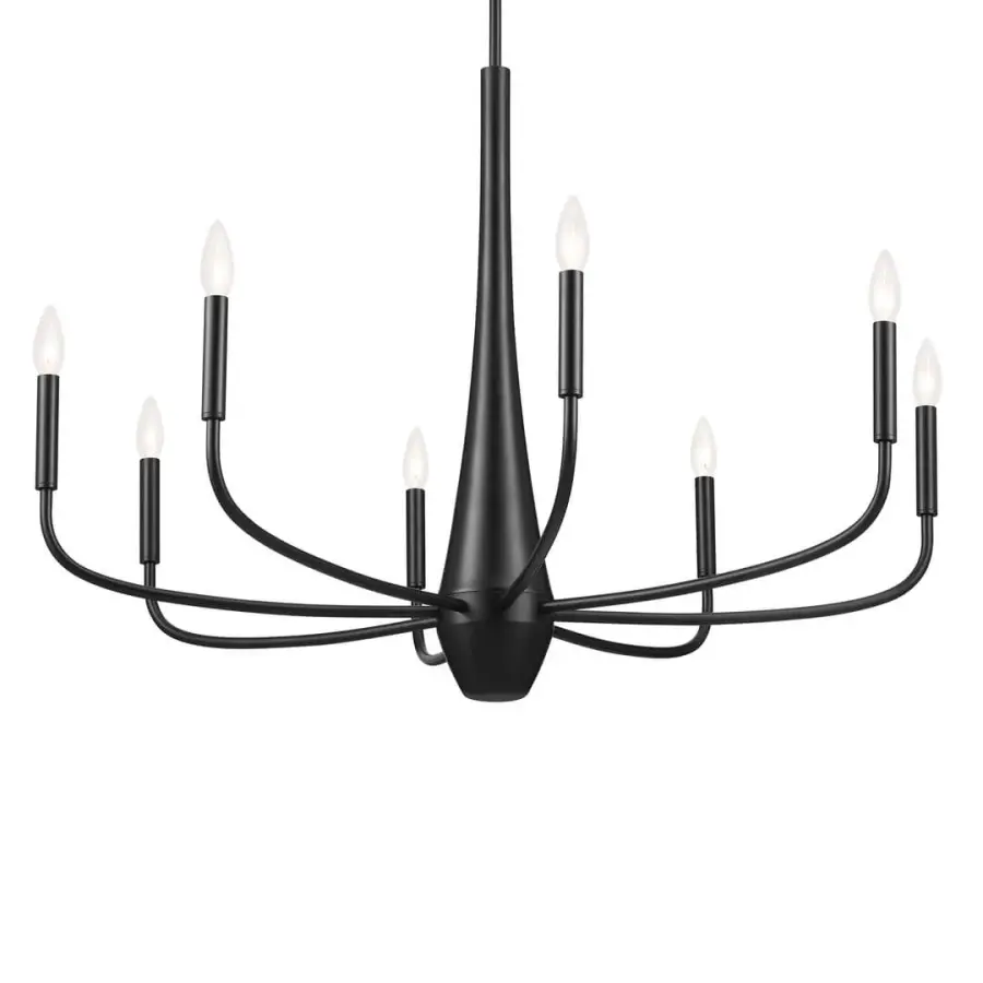 Bold Modern Statement Piece with Dramatic 8-Light Design - Image 1