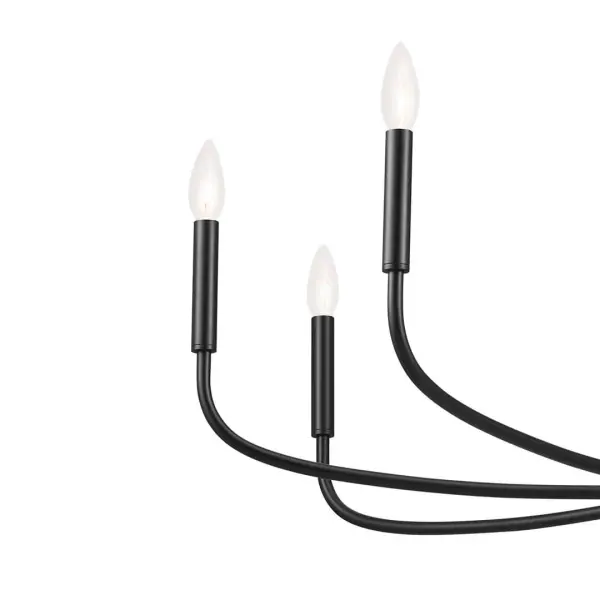 Bold Modern Statement Piece with Dramatic 8-Light Design - Image 3