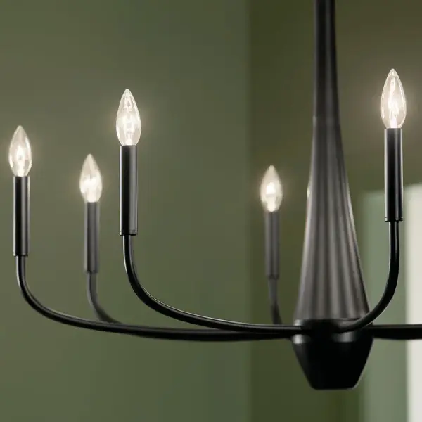 Bold Modern Statement Piece with Dramatic 8-Light Design - Image 10