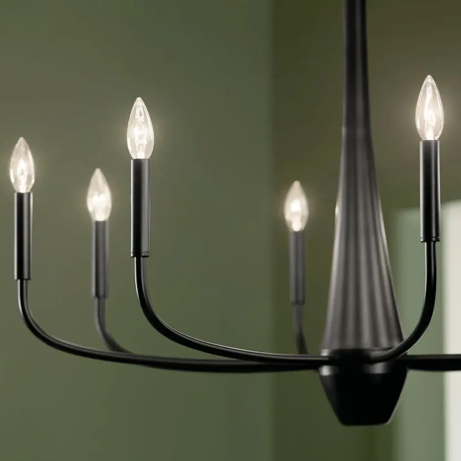 Bold Modern Statement Piece with Dramatic 8-Light Design - Image 10