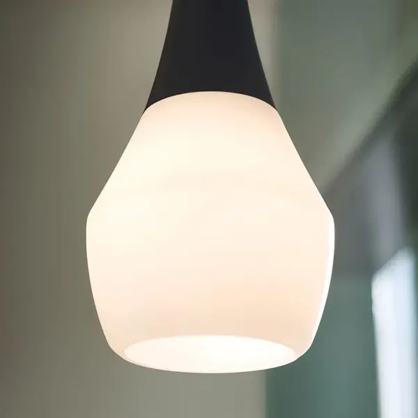 Elegant Mini Pendant with Timeless Opal Glass Shade - Image 5