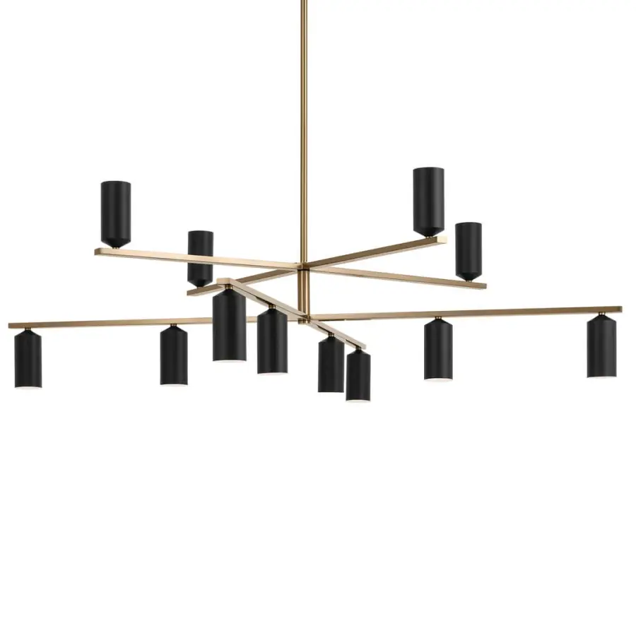 Gala 12-Light Multi-Tier Chandelier - Image 1