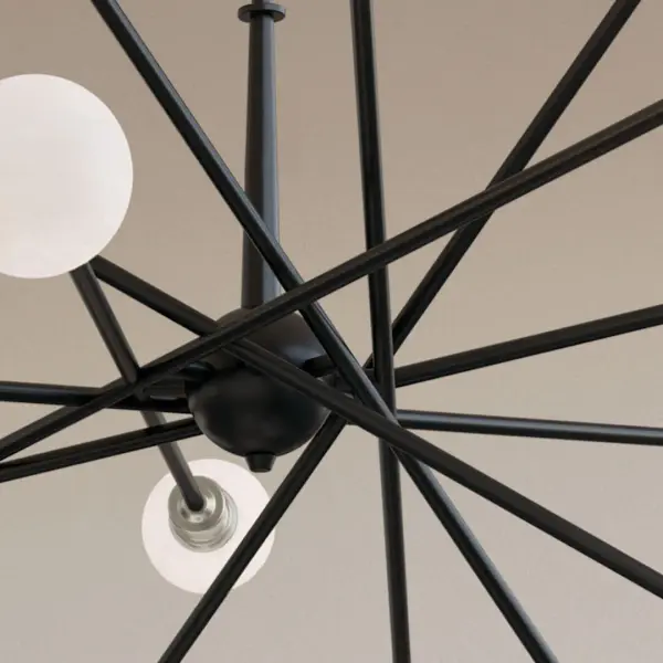 Dramatic 16-Light Statement Chandelier for Grand Spaces - Image 6