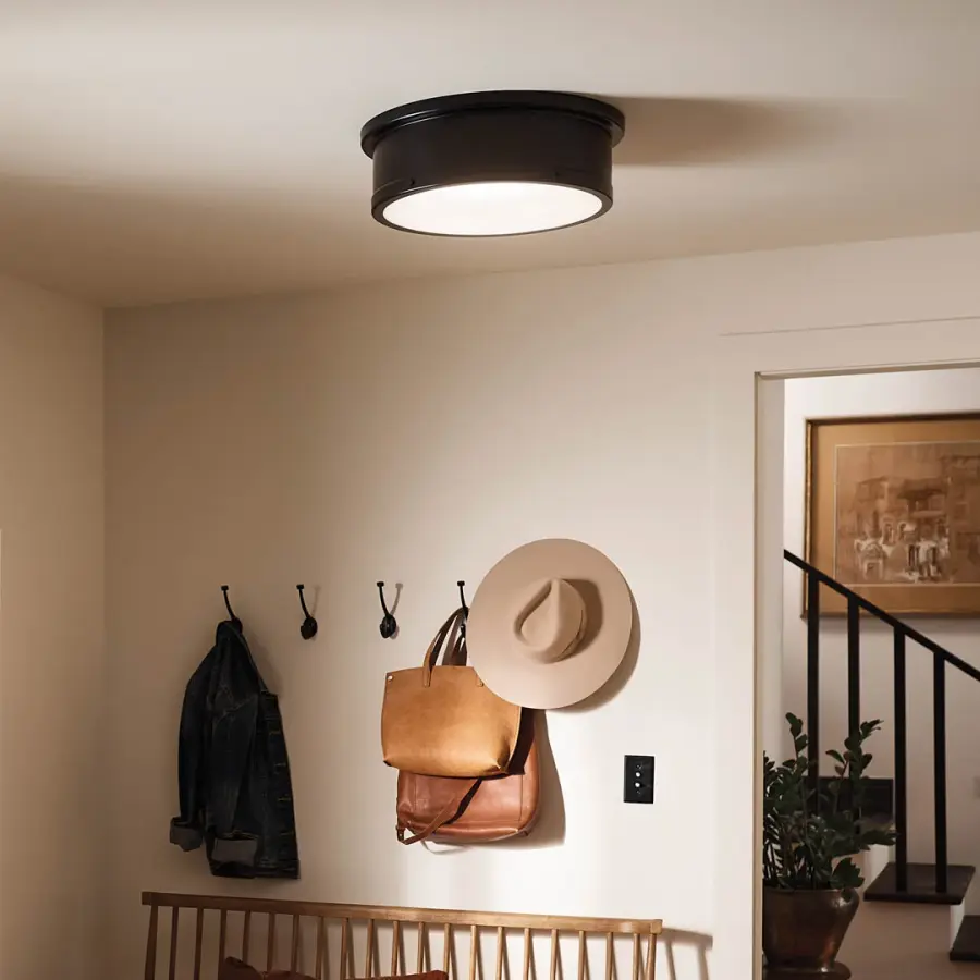 Serca 3-Light Flush Mount Ceiling Light - Image 3