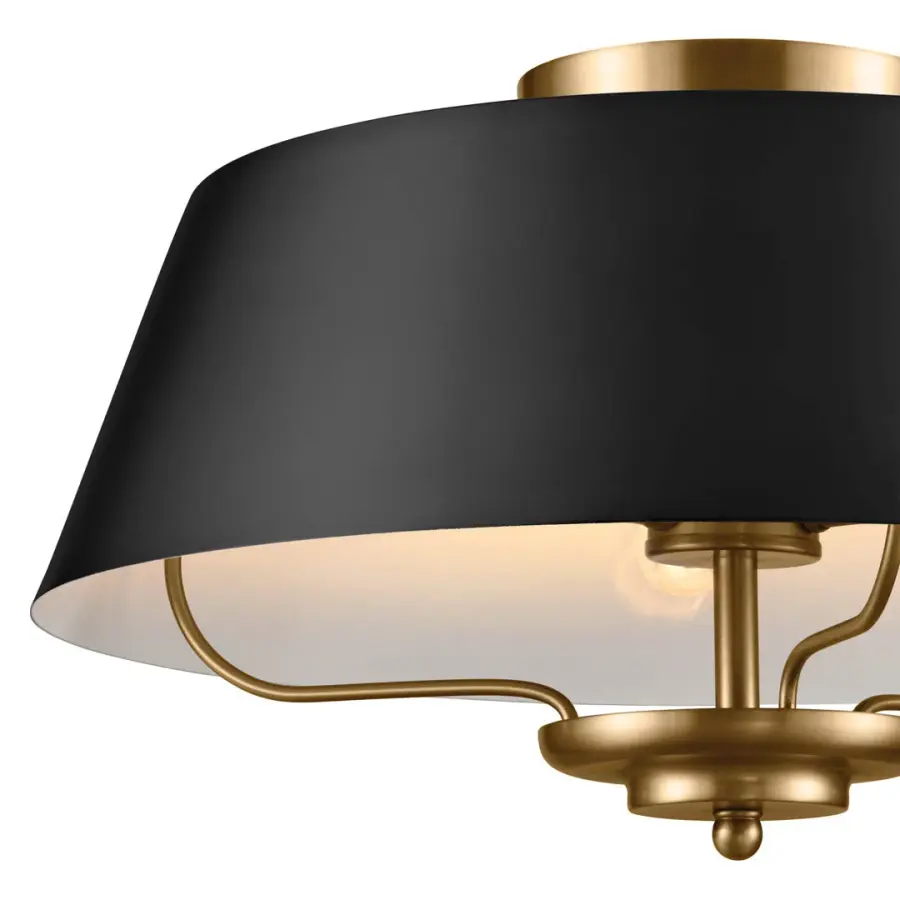 Luella Semi-Flush Mount Ceiling Light - Image 3