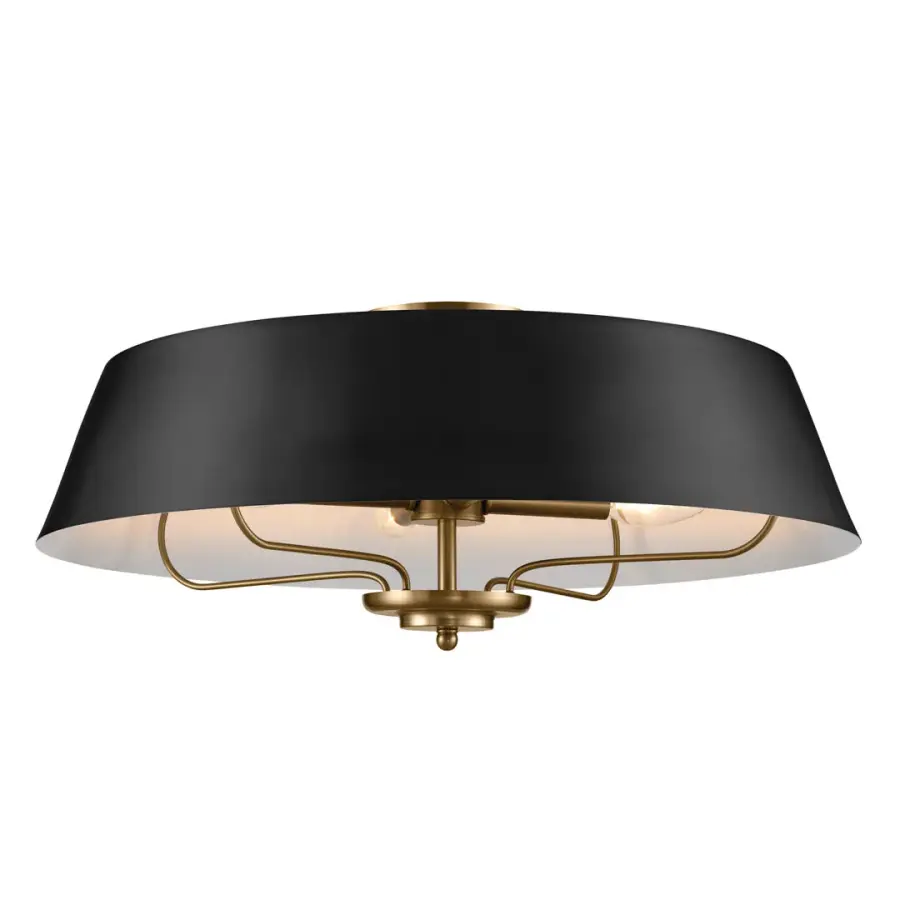 Luella Semi-Flush Mount Ceiling Light - Image 1