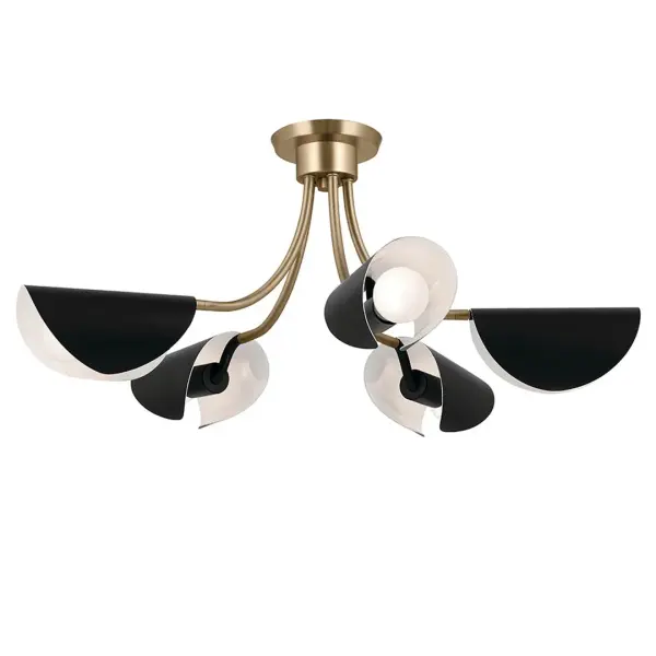 Arcus 5-Light Convertible Chandelier - Image 1