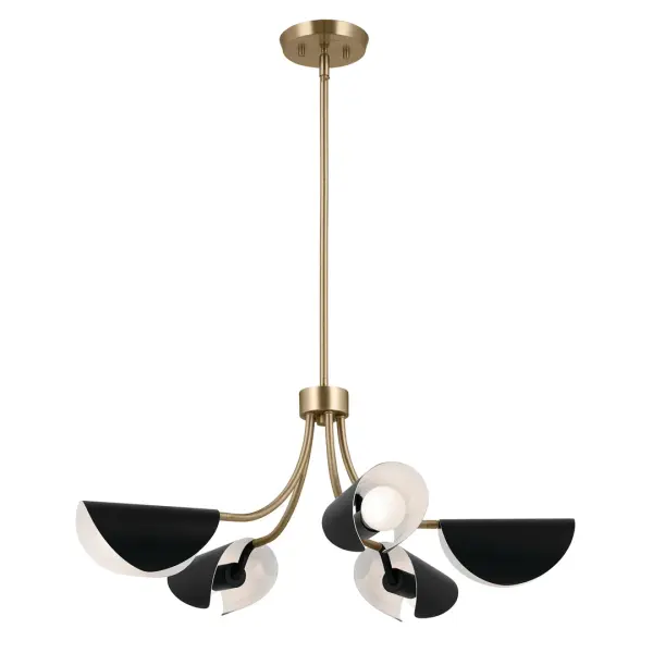 Arcus 5-Light Convertible Chandelier - Image 2