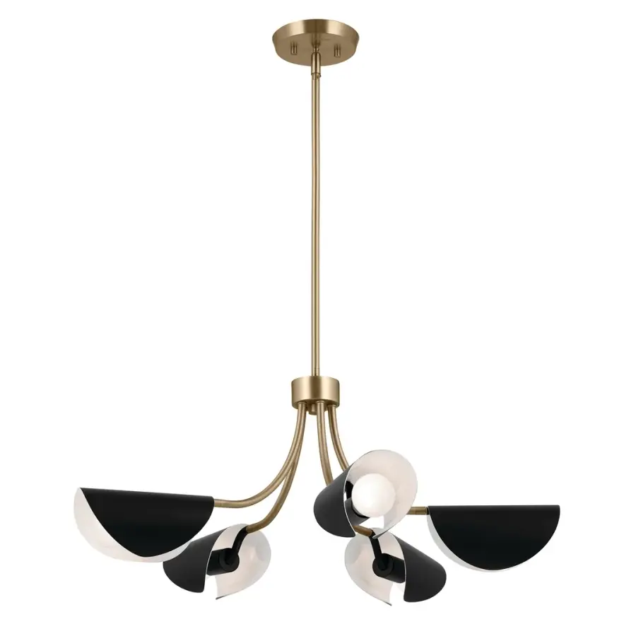 Arcus 5-Light Convertible Chandelier - Image 2