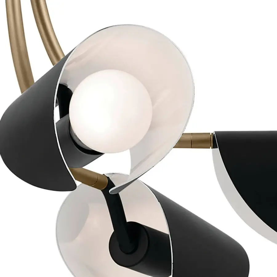 Arcus 5-Light Convertible Chandelier - Image 3