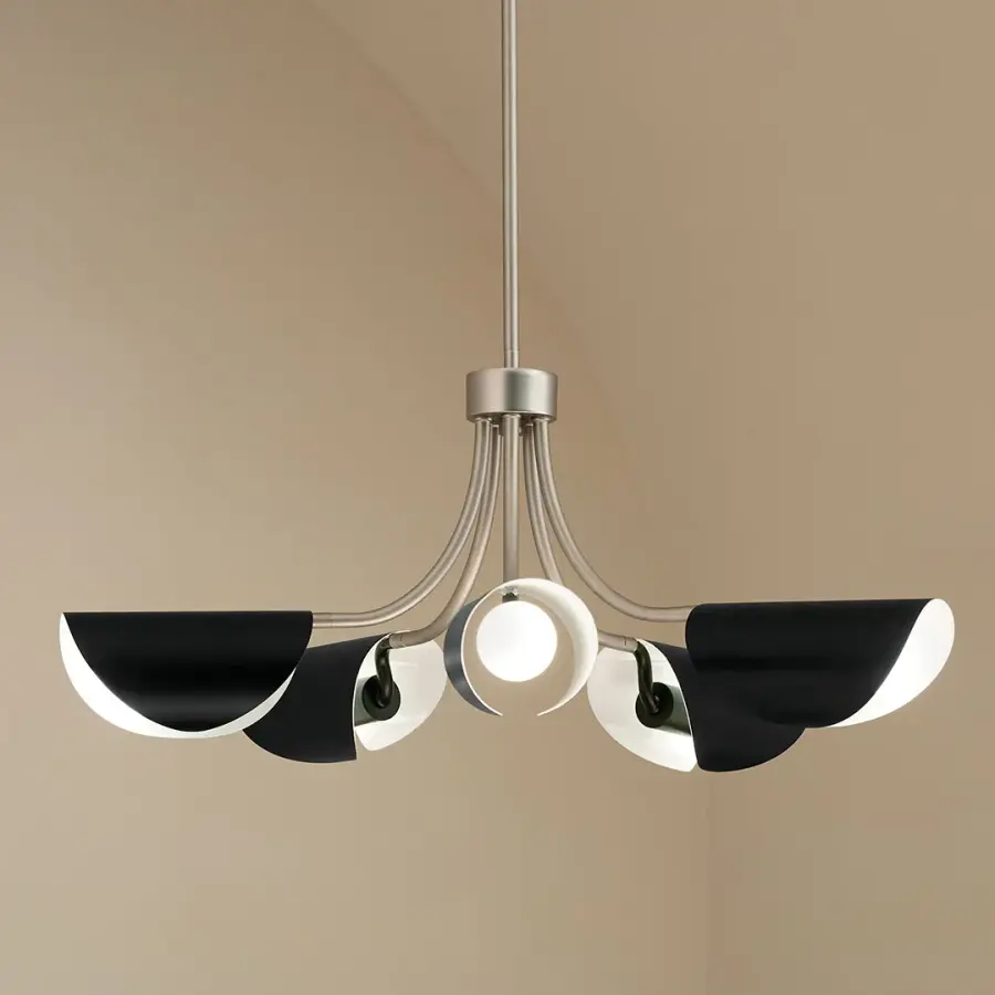 Arcus 5-Light Convertible Chandelier - Image 4