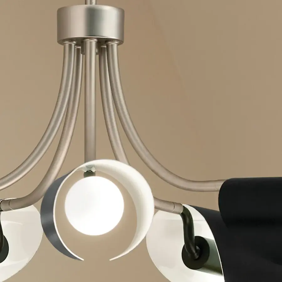 Arcus 5-Light Convertible Chandelier - Image 5