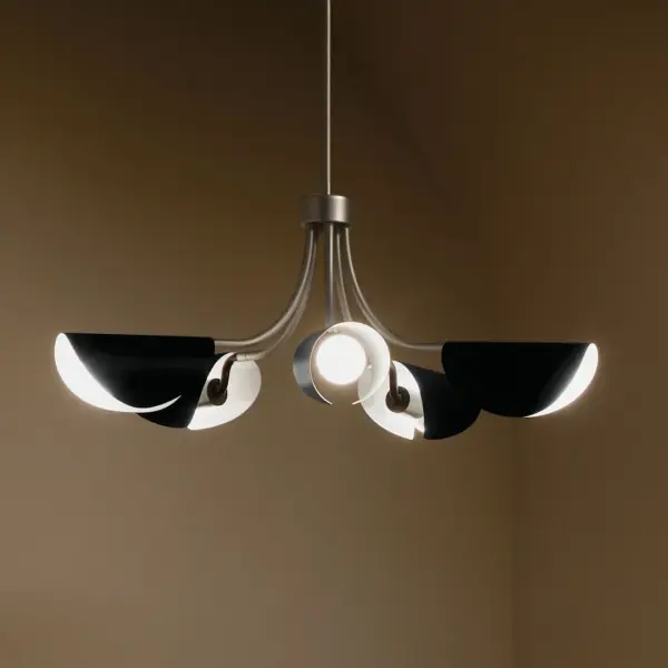 Arcus 5-Light Convertible Chandelier - Image 6